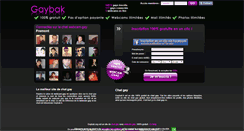 Desktop Screenshot of gaybak.org